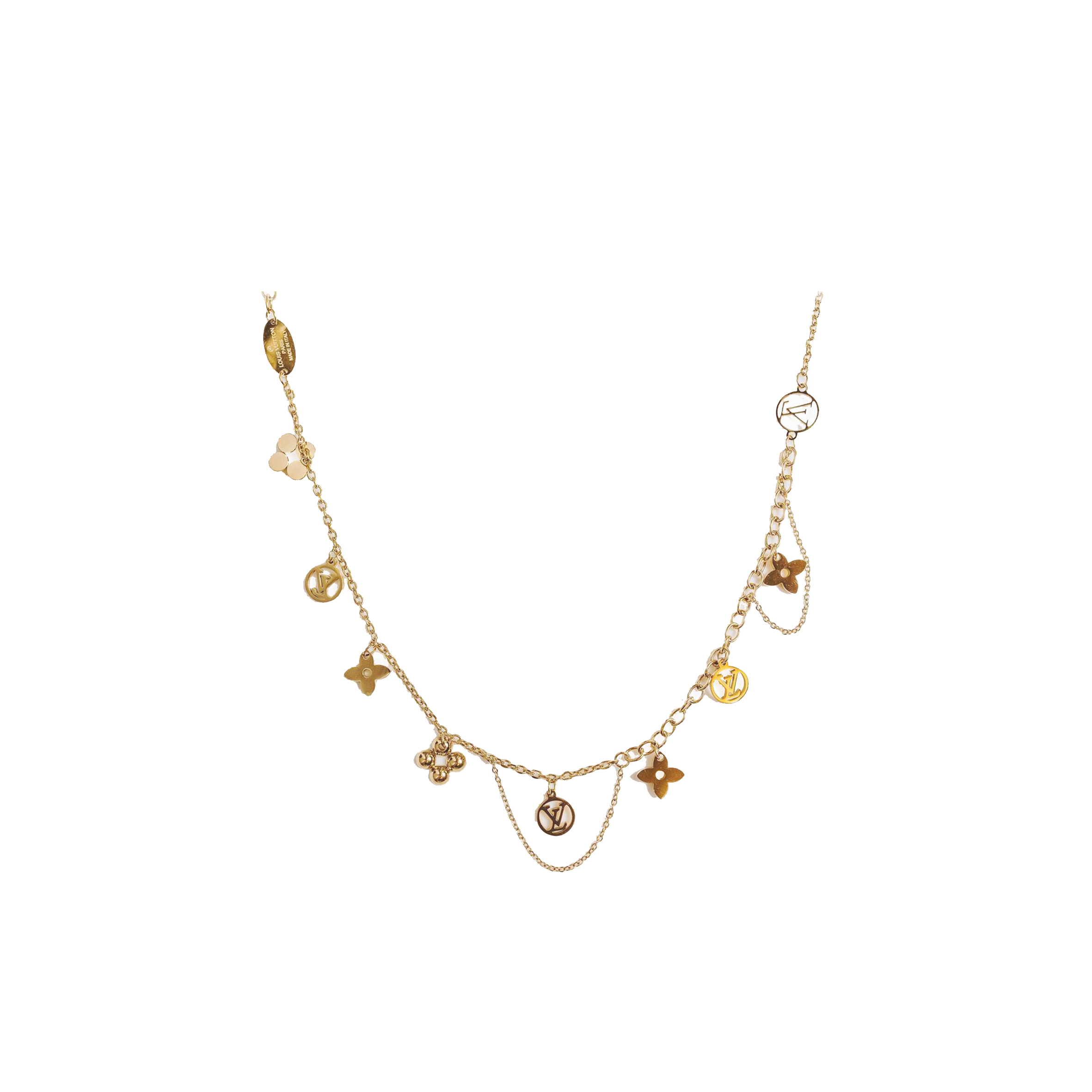 l**is V*t*n necklace blooming gold m64855